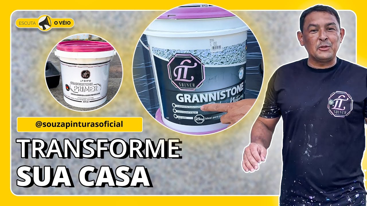 CONHEÇA ESSE REVESTIMENTO COM PEDRAS NATURAIS! Grannistone - LT Shine