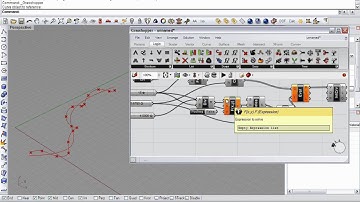 Creating A Helix Along a Curve in Grasshopper - Time Lapse