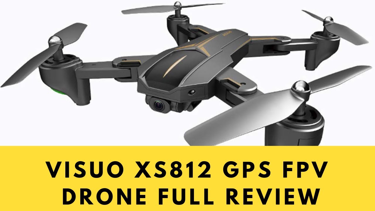 Visuo Xs812 Drone Foldable Rc 5g 4kcamera Extra Battery Ebay