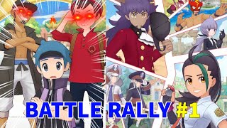 I Finally Recorded One Of My Battle Rally Runs! (Water Upgrade, 9,450 Points) - Pokémon Masters EX