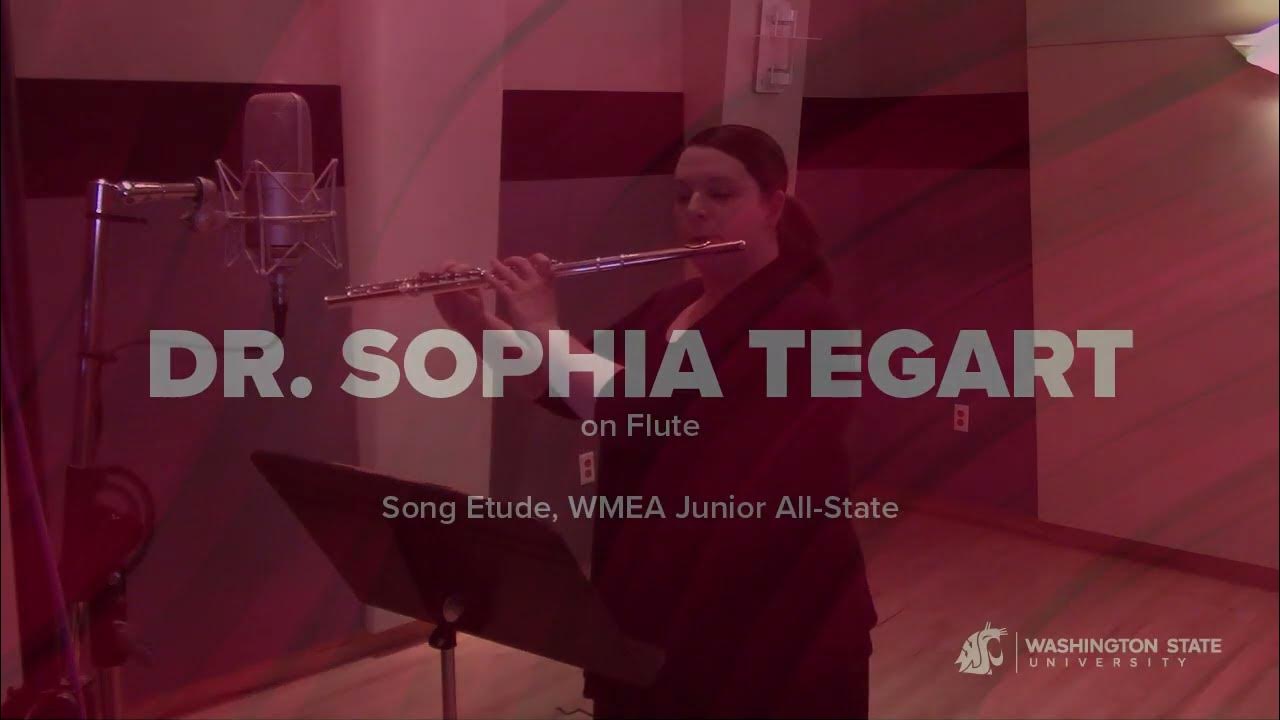 WMEA Junior AllState, Band Audition Materials, Sophia Tegart, Flute, Exercise 3 Song Etude
