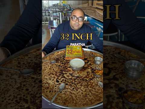 32 Inch आलू का पराठा Jaipur #alooparatha #worldslargest