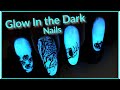 Acrylic Halloween Nail Art 👻 Glow In the Dark