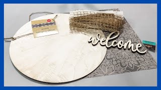 Spring Door Hanger DIY || Easy Door Hanger DIY || Just 1 Quick Craft