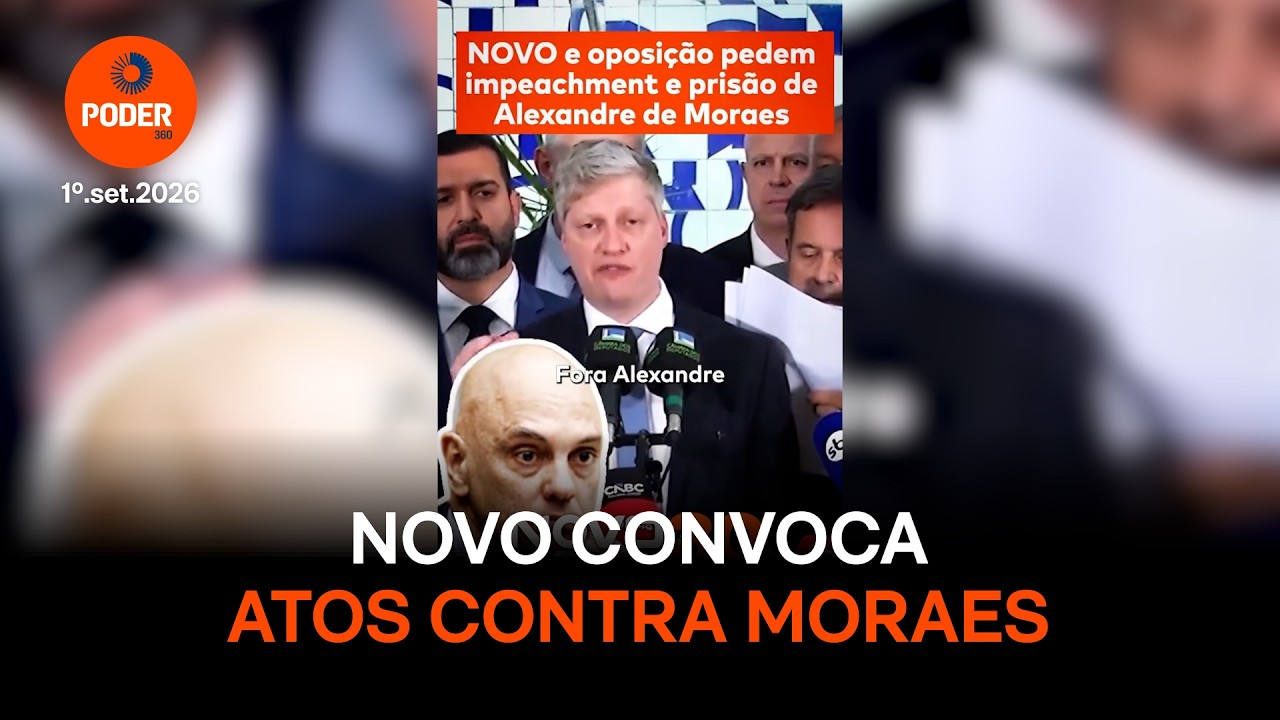 Novo convoca filiados a participarem de atos contra Moraes