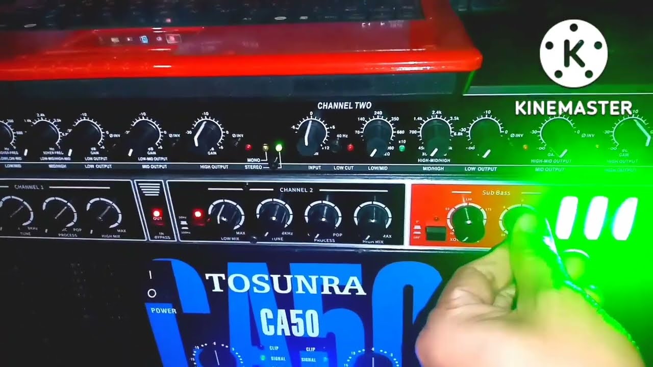 cross over at dxb bass enhancer at dalawang power amplifier kong paano ang connection