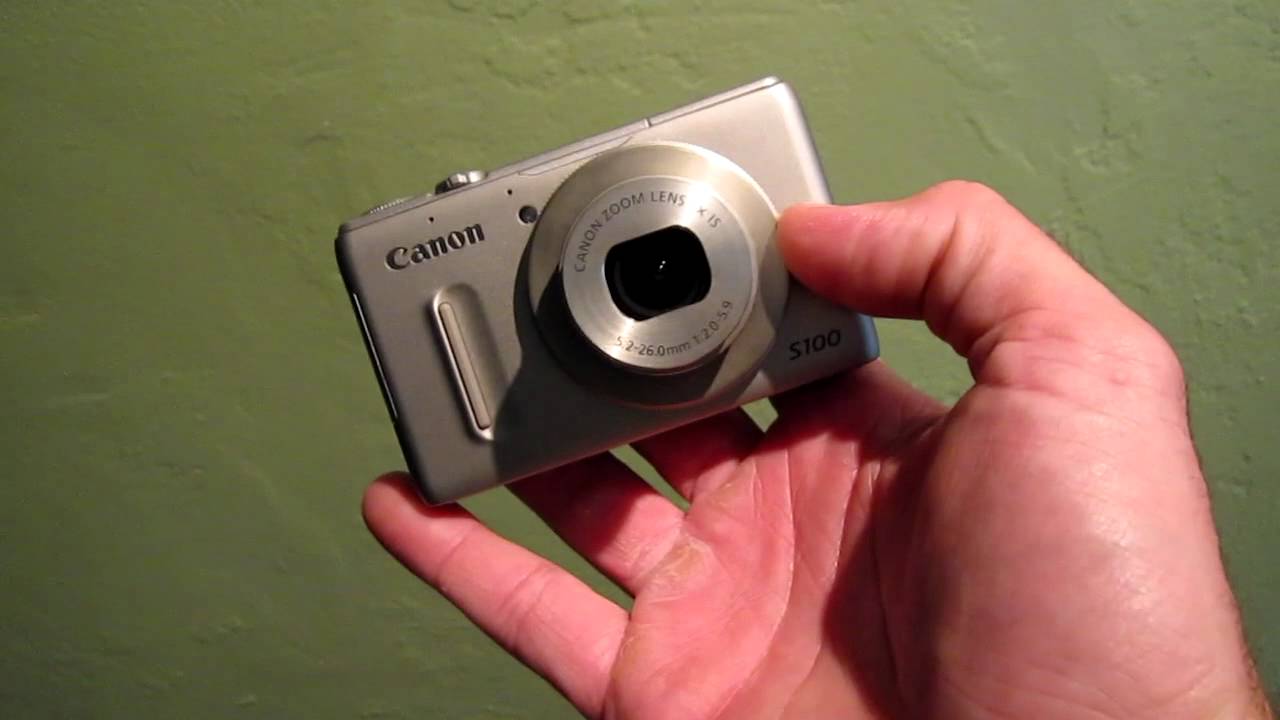 Canon s100. Ошибка объектива Canon s100.