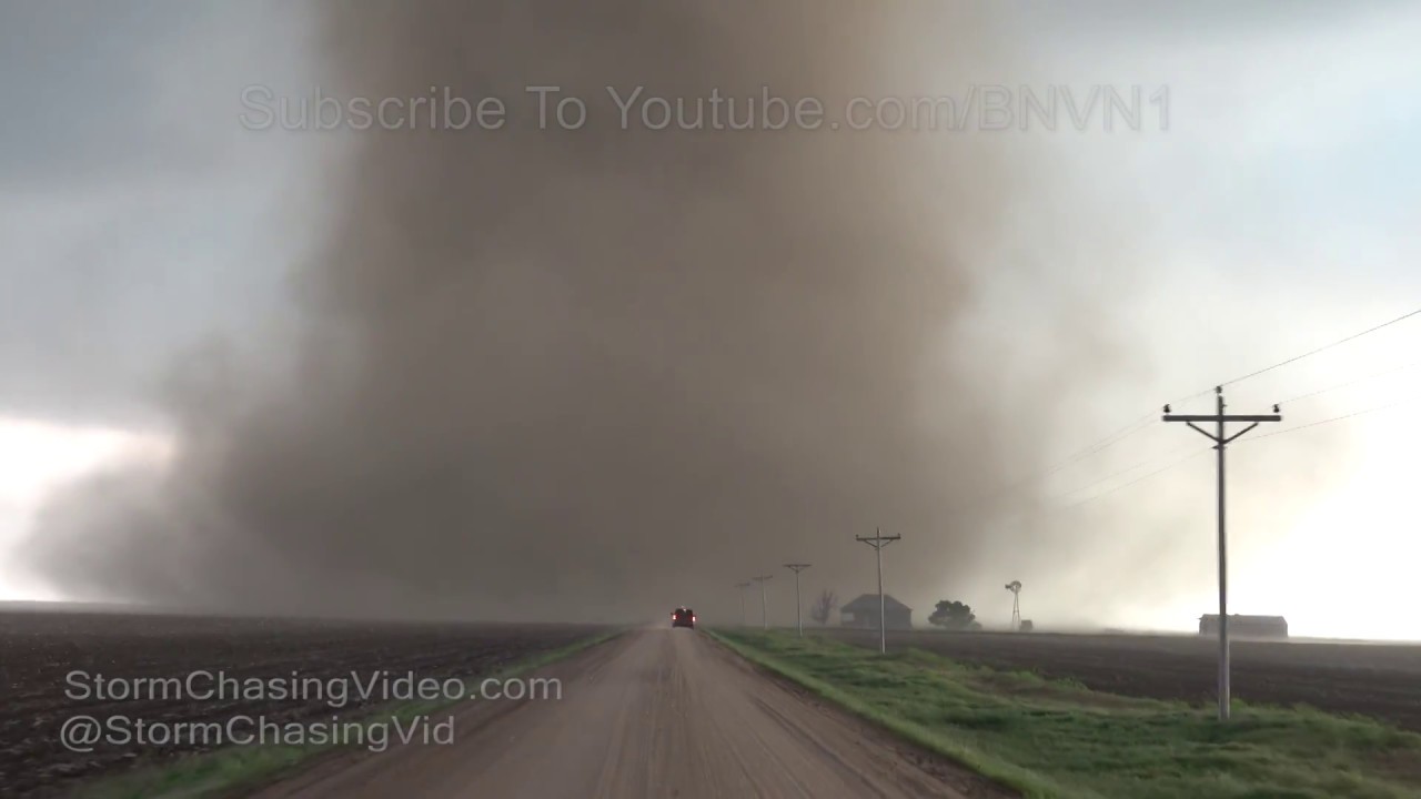 Extreme Close Up Of Several Tornadoes in Colorado - 5/28/2018
