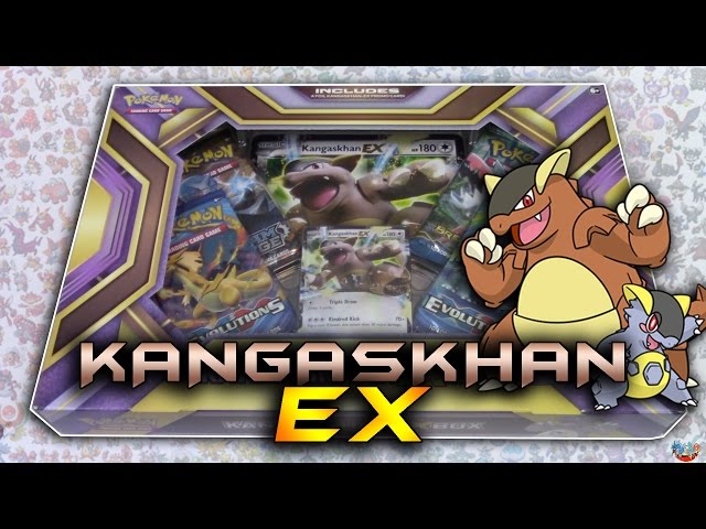 Pokemon Kangaskhan EX Box