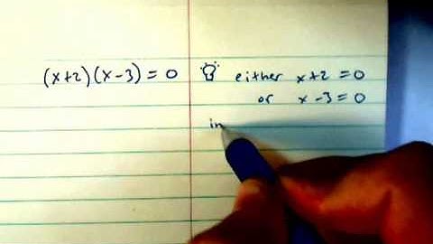 solving algebraic equations