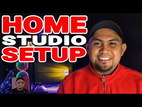 PAANO MAG SETUP NG SIMPLENG STUDIO SA BAHAY UNDER A BUDGET | IRVIN HERRERA