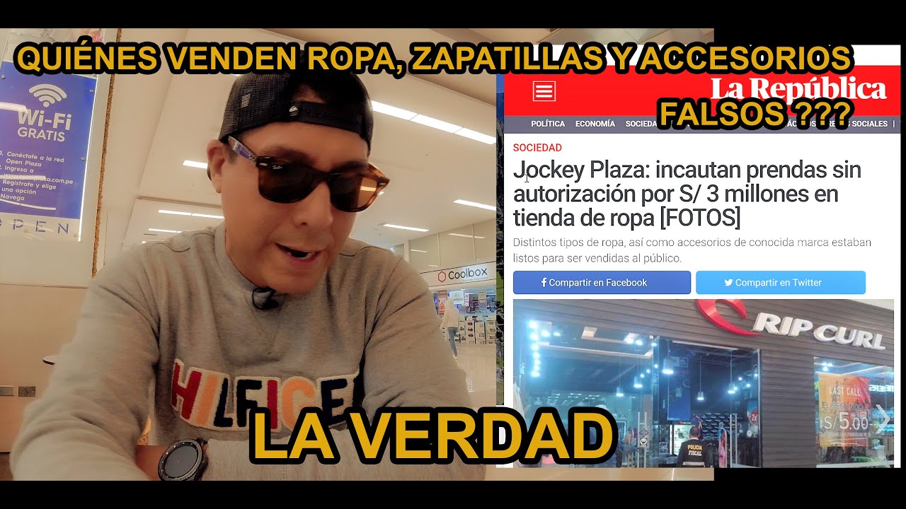 Ropa Zapatillas FALSAS en tiendas de PRESTIGIO te engañan? - YouTube