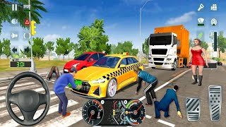taxi sim 2021 taxi driver game Android game play screenshot 5