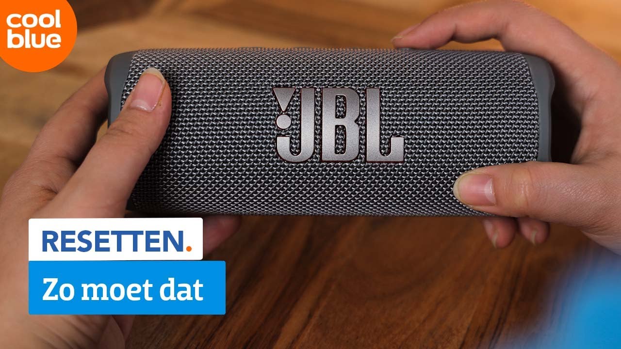 Hoe reset je een JBL speaker? - Coolblue - alles voor een glimlach