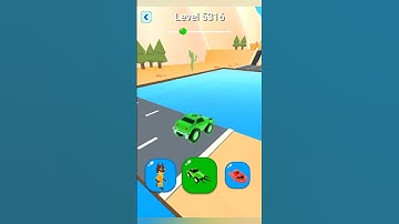 Shape-shifting2 Gameplay Master Level -5316 Gameplay iOS,Android Beamng drive #shortsfeed #shorts