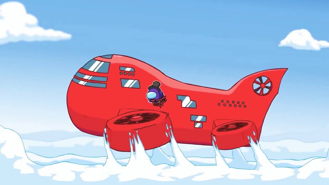 Among us but The Airship New Map Add horror sounds