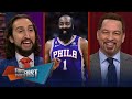 James Harden traded to Clippers, Updated Title Odds &amp; Sixers better off? | NBA | FIRST THINGS FIRST