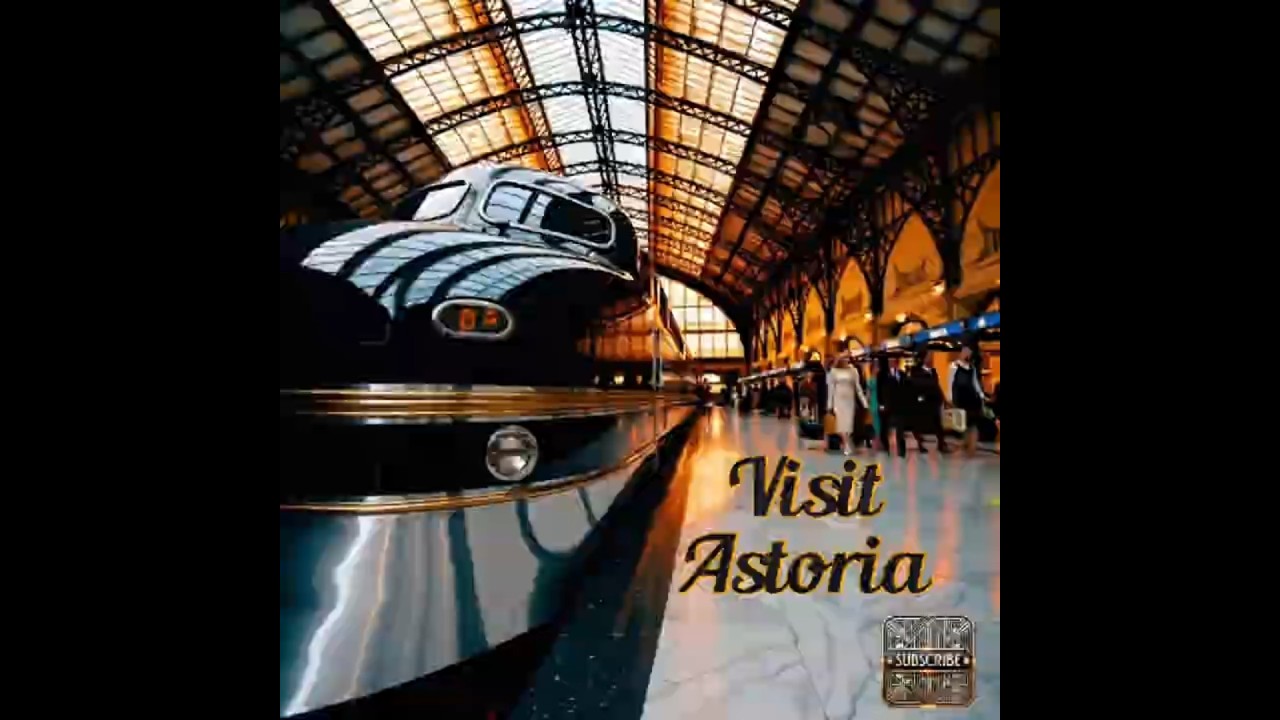 ✨ Astoria: A Retro-Futuristic Art Deco City  🌆🎭 | Cinematic AI Vision 
