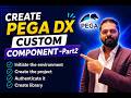 Initialise the Environment &amp; Project to write code for custom Component in Pega Constellation V'25