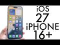 iOS 27 On iPhone 16 Plus! (New Features, Battery &amp; Performance)
