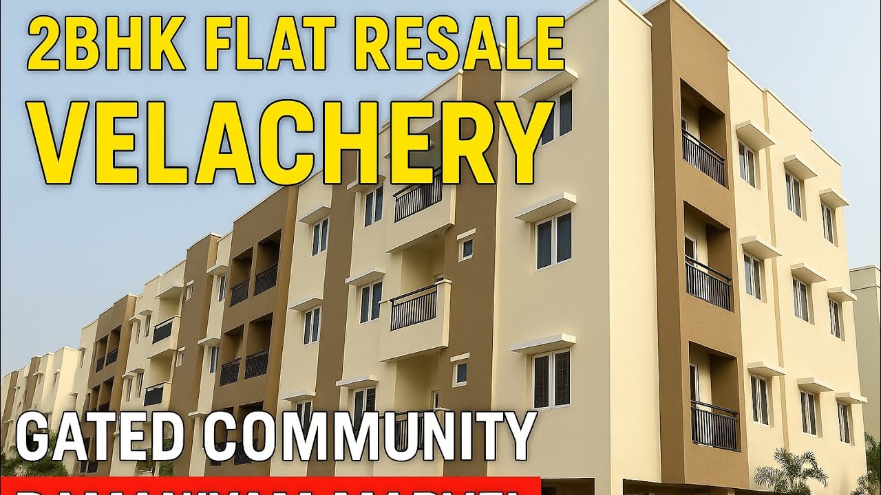 2BHK Flat Resale in VELACHERRY 