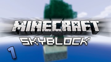 Minecraft: Lets Play - SKYBLOCK SURVIVAL Part 1 [XBOX 360 EDITION] - Challenge 1: Craft 5 Torches - W/Commentary