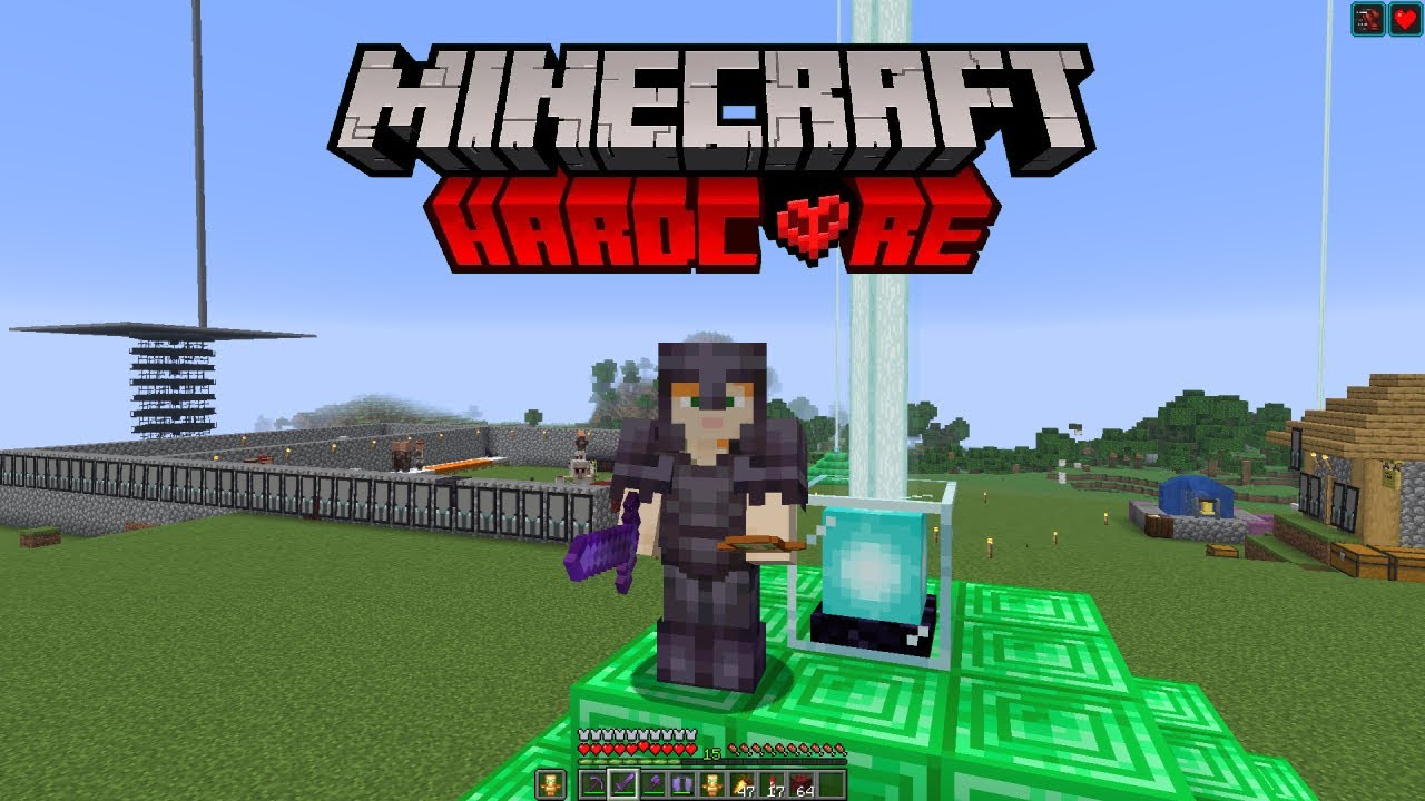 HARDCORE MINECRAFT LIVE ! The Start of new World ! - YouTube
