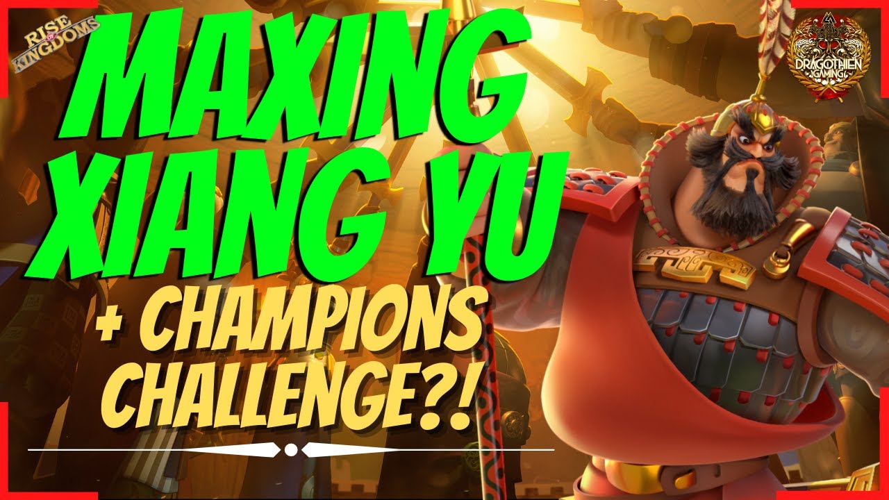 XIANG YU MAXING/TALENTS/BUYING/KVK STREAM ANNOUNCEMENT | Rise of ...