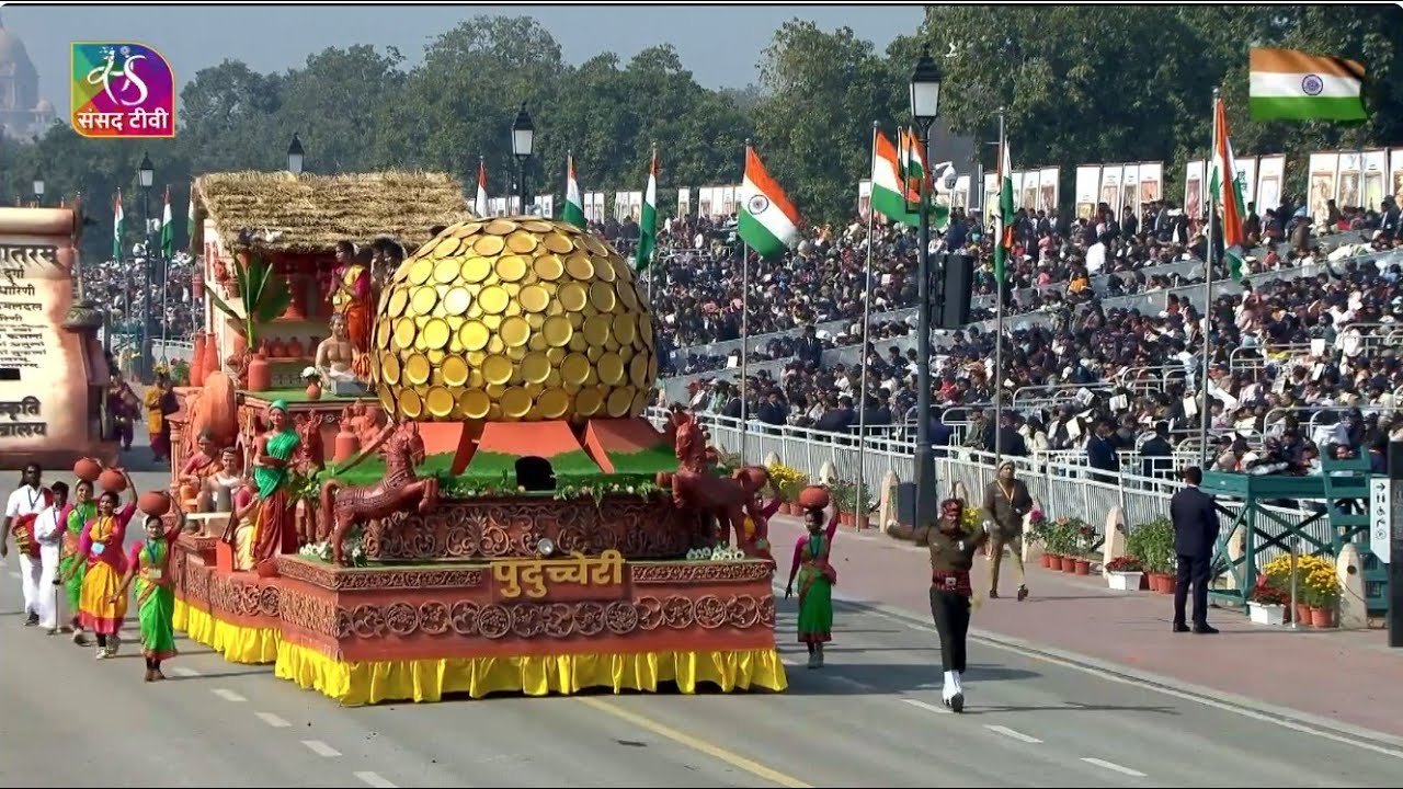 Puducherry Tableau | Republic Day Parade 2026 | 26 January, 2026