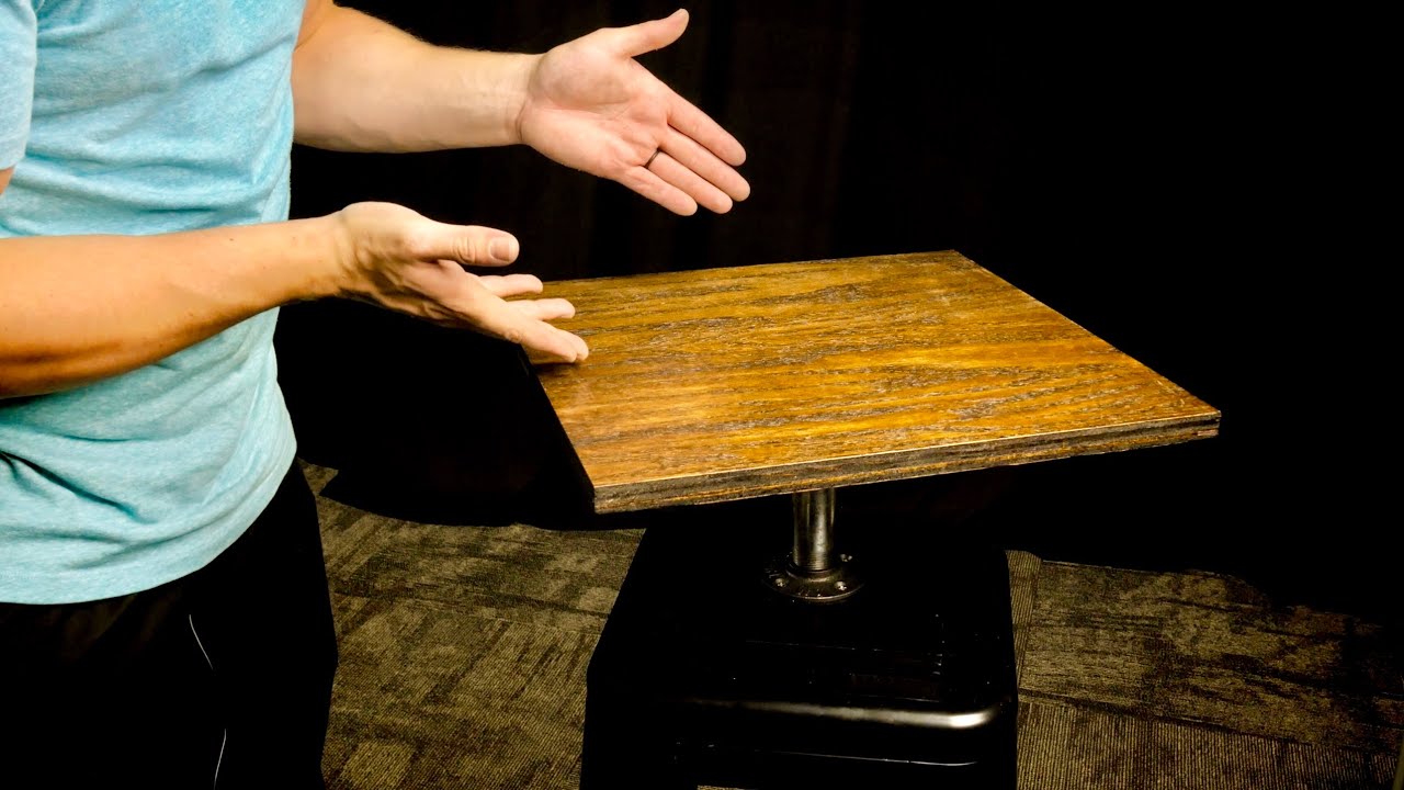 Making a Sculpture Stand Turntable out of a Metal Barstool. YouTube