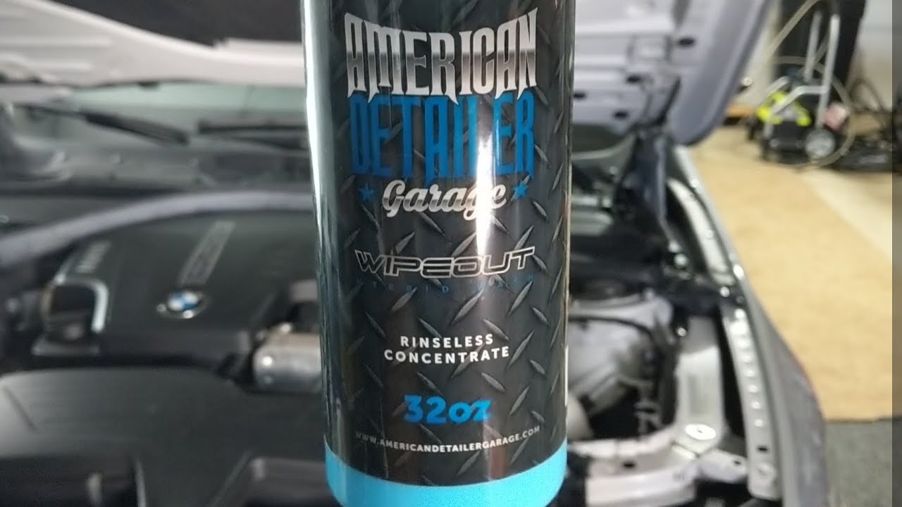 American Detailer Garage (ADG) Wipeout Rinseless Wash