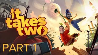 Okay, We're Fighting A Hoover!! - It Takes Two Let's Play - Part 1