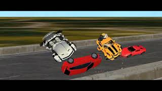 Transformers Dark Of The Moon Highway Chase & Ironhide Death Scene Stop Motion