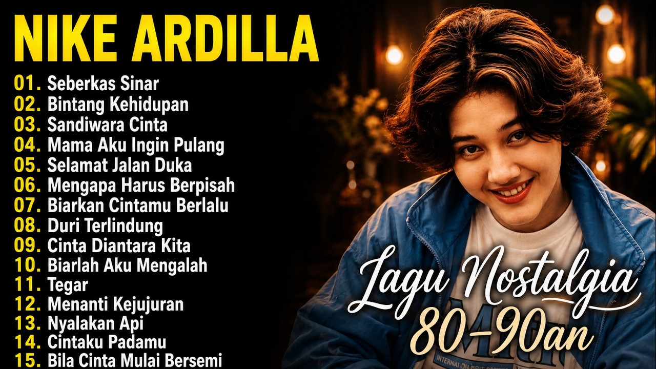 Nike Ardila Populer | Lagu Pop Nostalgia 80an - 90an / The Best Lagu Lawas Nostalgia Pop 90an