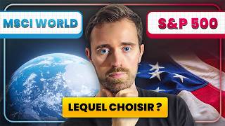 MSCI World ou S&amp;P500 ? Quel ETF pour votre PEA ?