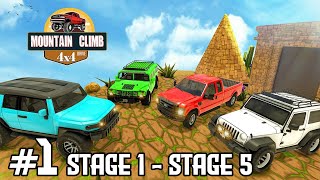 #1 Mountain Climb 4x4 : Offroad Car Drive |Level 1 - Level 5| Android gameplay screenshot 5