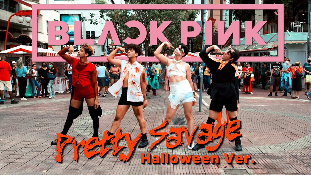 [KPOP IN PUBLIC CHALLENGE HALLOWEEN VER.] BLACKPINK - Pretty Savage -COVER by B2 Dance Group