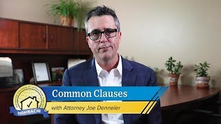 Legal FAQ - Common Contract Clauses for Home Inspectors