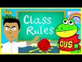 Learn the Rules of the Classroom at School with Gus the Gummy Gator!