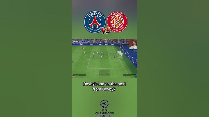 Almost for Dovbyk | PSG V Girona #FC24 #shorts #UCL
