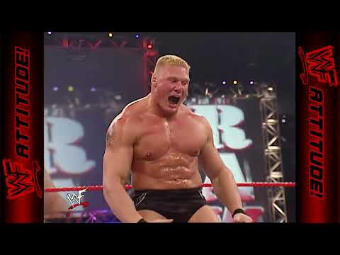 Brock Lesnar's WWF Debut | WWF RAW (2002)