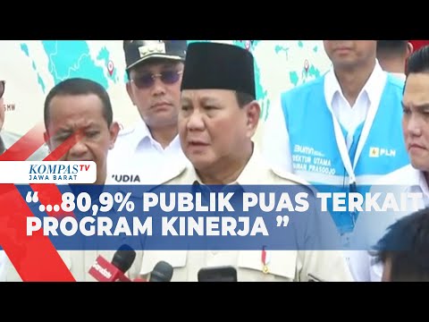 Prabowo Respons Hasil Survei Litbang Kompas 100 Hari Kerja Pemerintahan 80,9 Persen Publik Puas