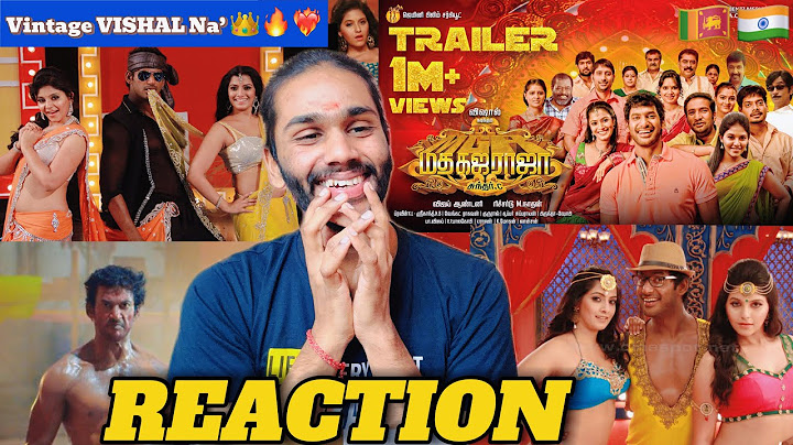 Madha Gaja Raja Official trailer REACTION| Vishal | Anjali|Varalaxmi Sarathkumar|Santhanam|lSundar C