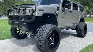 9” Lifted Hummer H2 Walk Around