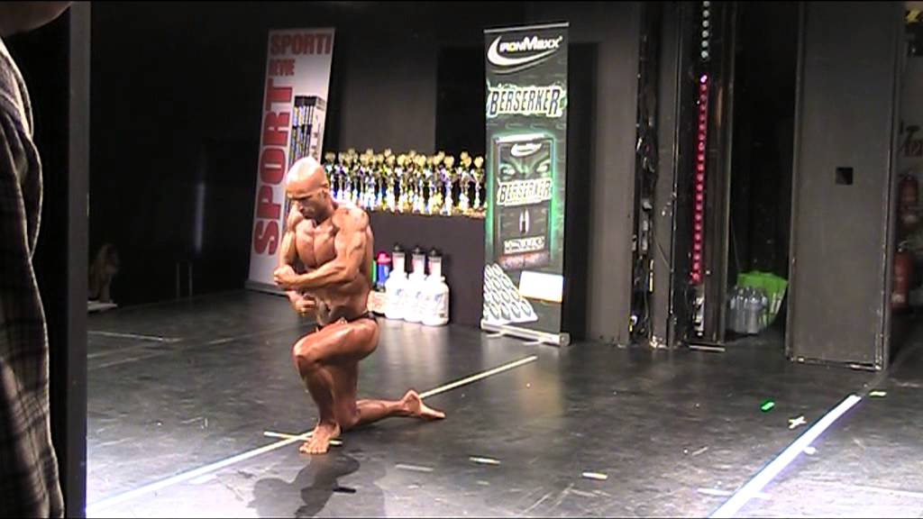 Sven Hertler Posing Kür Int. Deutsche Meisterschaft Berlin 2013 - Team Sunpower Heilbronn