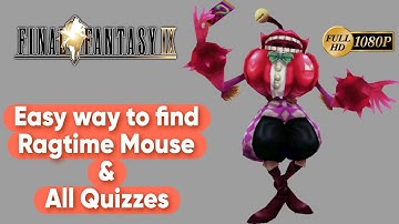 FF9 HD All Ragtime Mouse quizzes Moguri Mod