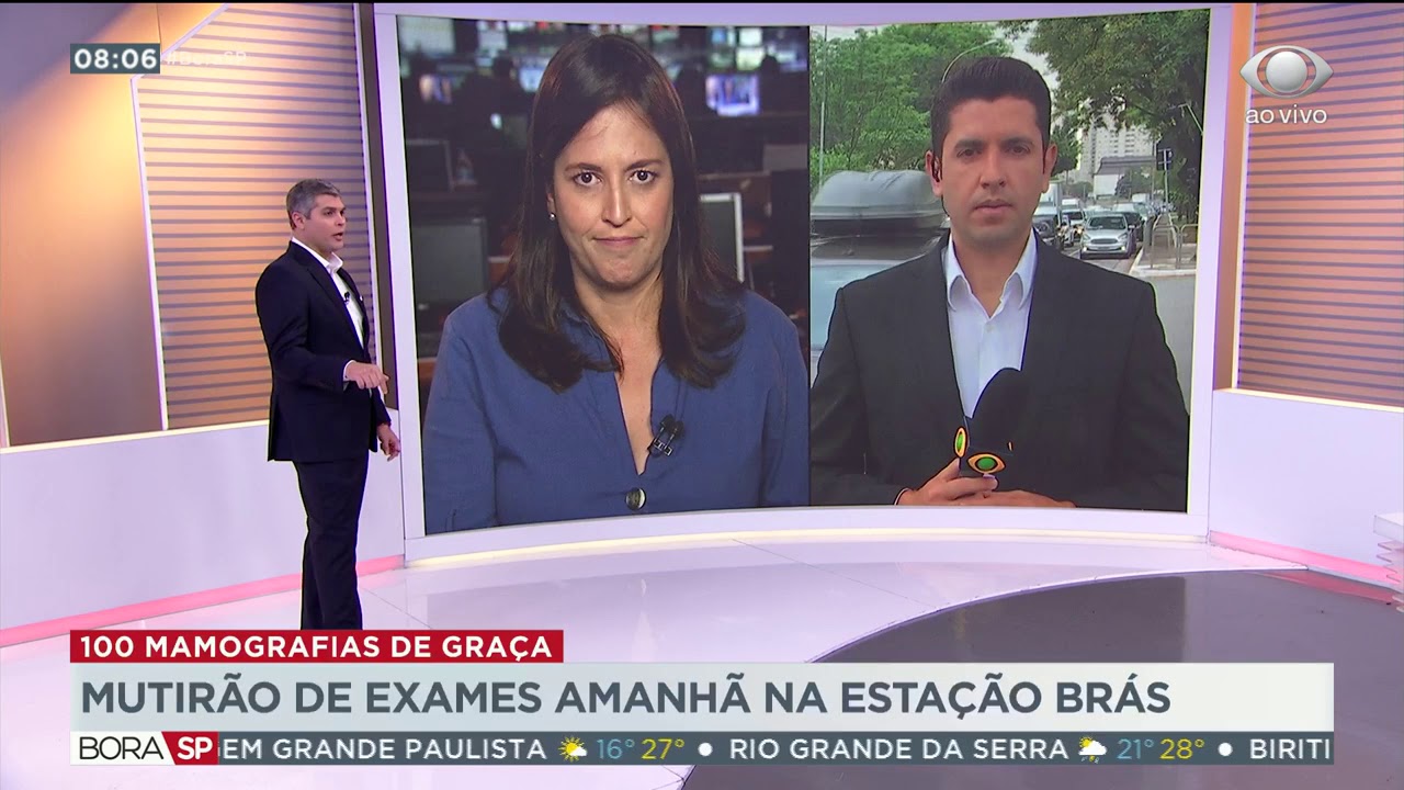 SP: Estação Brás recebe amanhã mutirão gratuito de mamografias cafe com jornal acabou