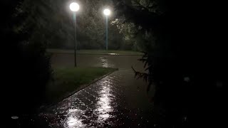 Rain And Thunderstorm Sounds | Heavy Rain For Sleep, Study, Meditation