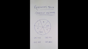 Missing Number कैसे निकाले || Reasoning Tricks #shorts #reasoning #maths #missingnumber