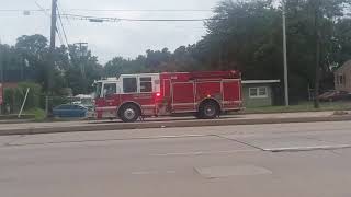 BCFD Engine 47 Responding
